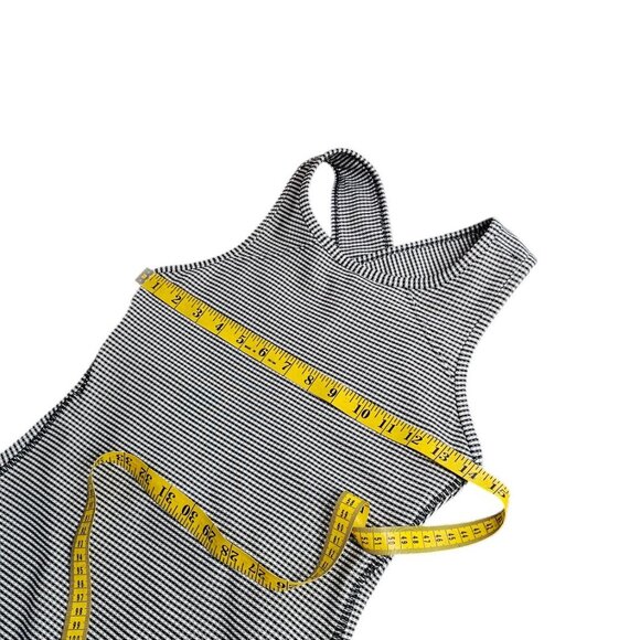 Lululemon Picnic Play Dress Gingham Luon White Black, Luon, Midi, Athletic 4/6 - Picture 4 of 6